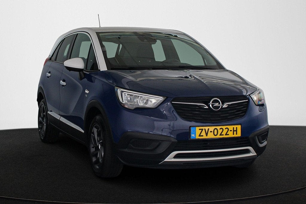 Opel Crossland X 1.2 Turbo 120 Jaar Edition Apple CarPlay Cr, Gebruikt, Euro 6, 1199 cc, Blauw