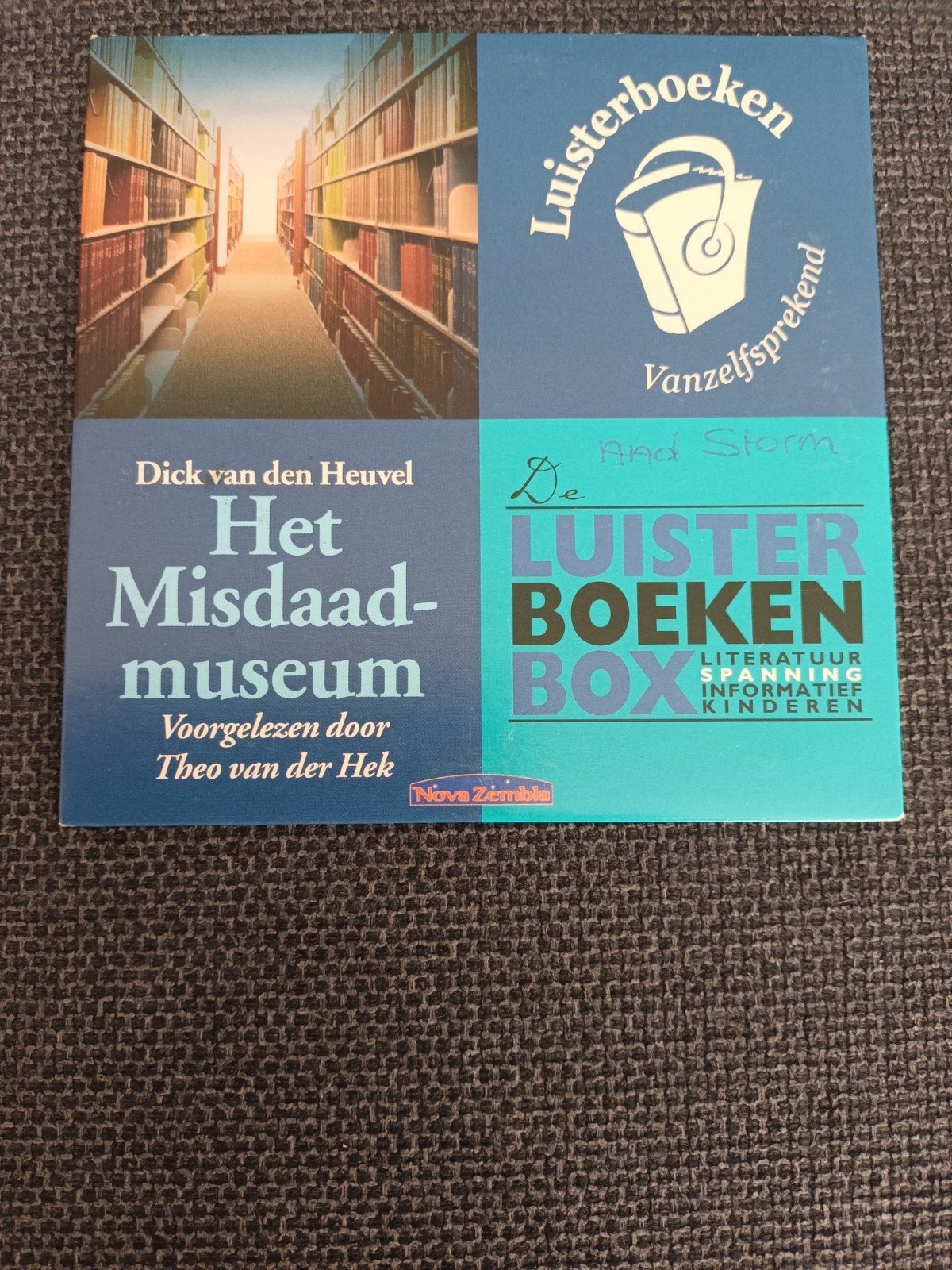 Dick van den Heuvel - Het Misdaadmuseum, Ophalen of Verzenden, Zo goed als nieuw