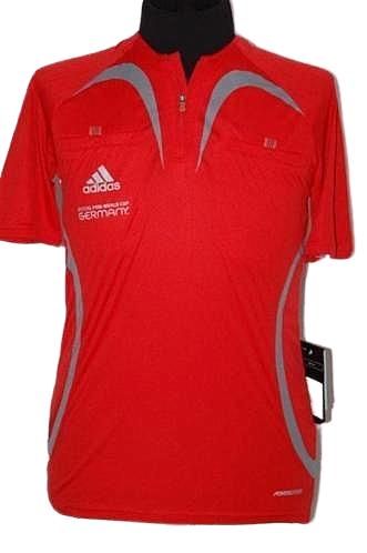 Nieuw Adidas Ref Pro JSY red shirt (referee), rood, Mt. S, Verzenden, Nieuw, Adidas, Voetbal