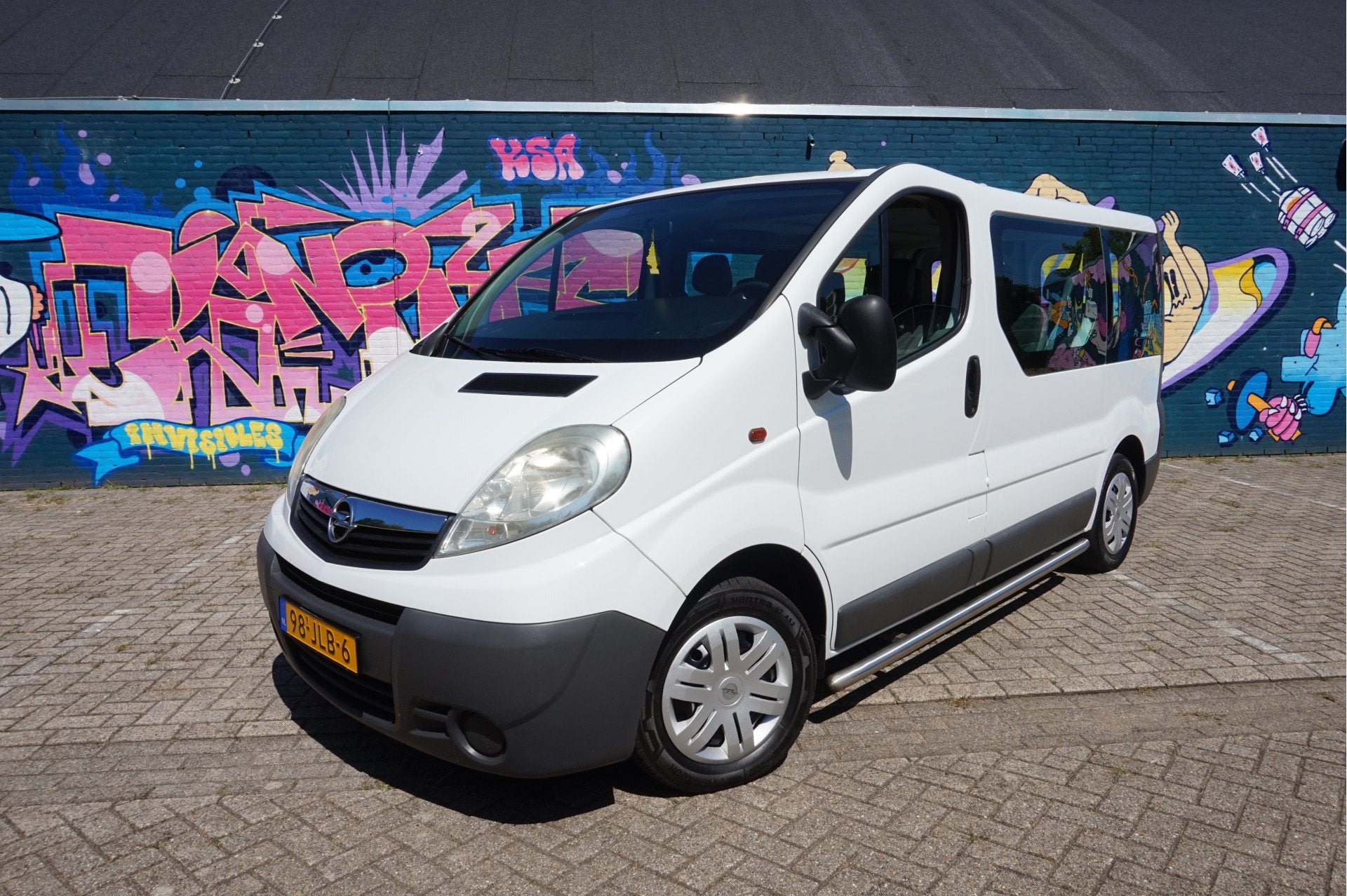 Opel Vivaro Combi 2.0i L1H1 9 persoons (bj 2009), Auto's, 1998 cc, 2000 kg, Wit, Bedrijf
