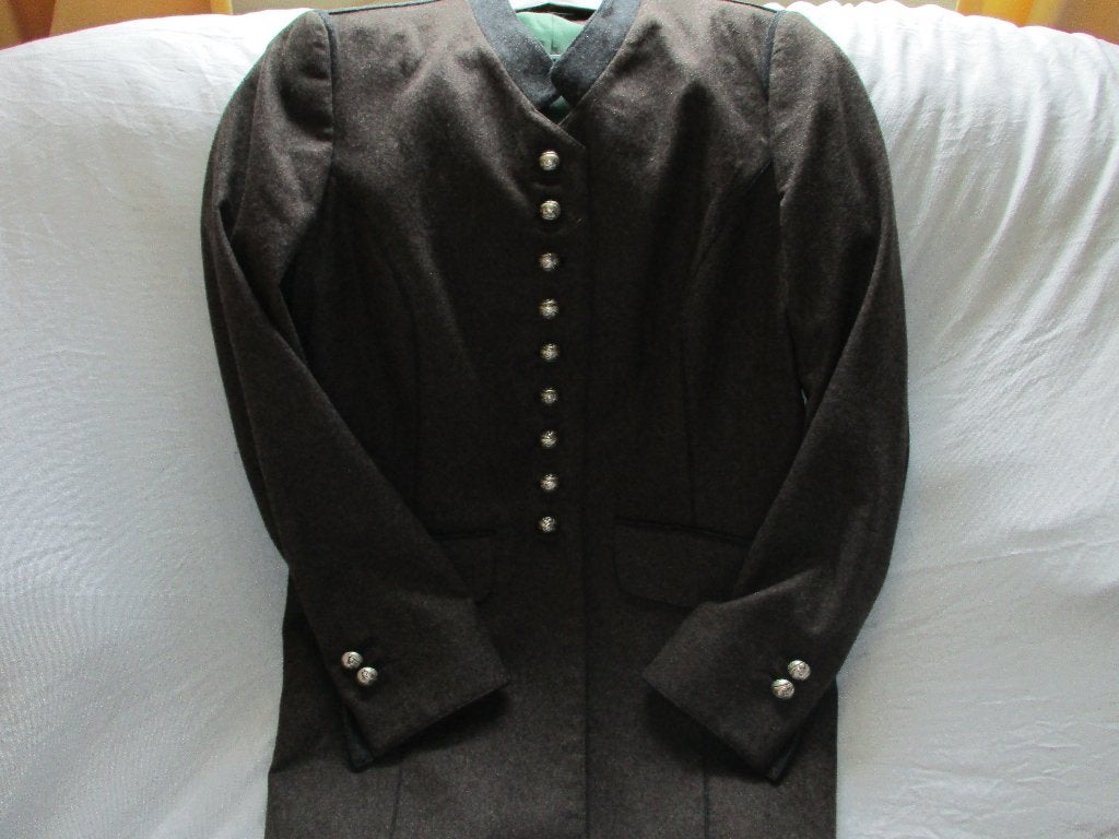 "Kaiser Franz Josef" trachten jas, type Bernstein, maat 46, Bruin, Maat 46/48 (XL) of groter, Ophalen of Verzenden, Zo goed als nieuw