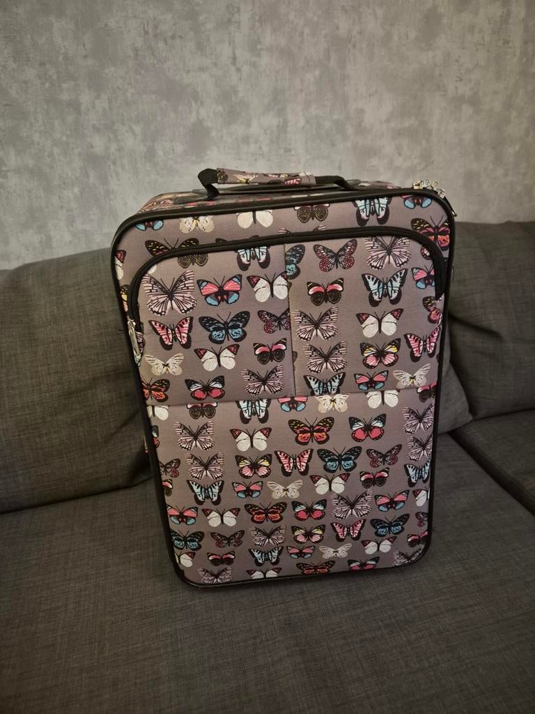Koffer, Sieraden, Tassen en Uiterlijk, Koffers, 50 tot 60 cm, Hard kunststof, Zo goed als nieuw, 35 tot 45 cm