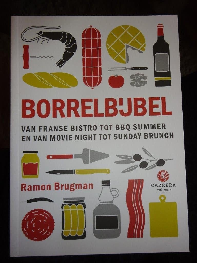 Ramon Brugman de Borrelbijbel  (softcover versie), Ramon Brugman, Tapas, Hapjes en Dim Sum, Nieuw, Ophalen of Verzenden