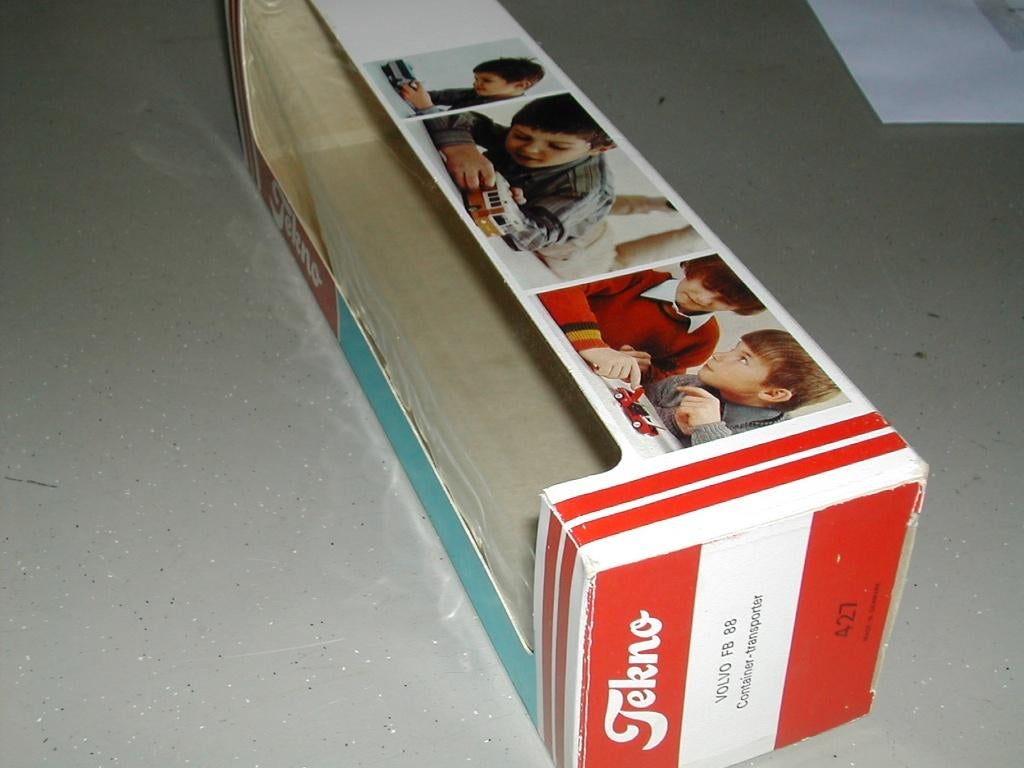 Nos originele. Deense. Tekno doos. Volvo. FB88 container., Ophalen of Verzenden, Nieuw, Bus of Vrachtwagen, Tekno