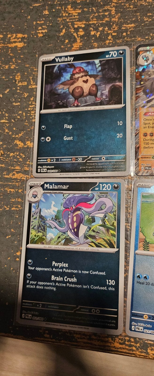 pokemon pbl 7 kaarten., Ophalen