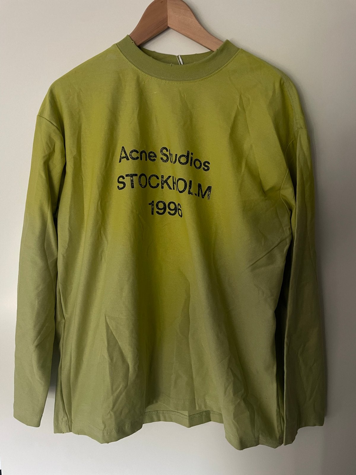 Acne Studios Stockholm 1996 T-shirt - Nieuw met kaartjes, Ophalen of Verzenden, Nieuw, Maat 48/50 (M), Groen