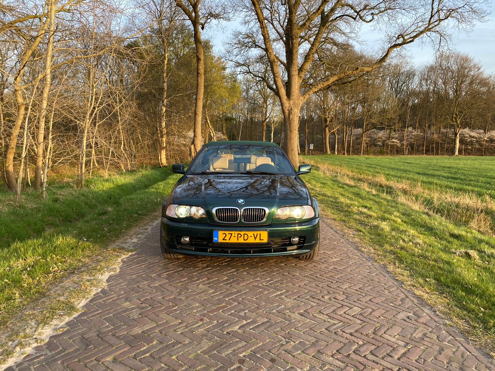 BMW 3-Serie 2.5 CI 325 Cabriolet AUT 2001 Groen, Automaat, Achterwielaandrijving, Beige, Cabriolet