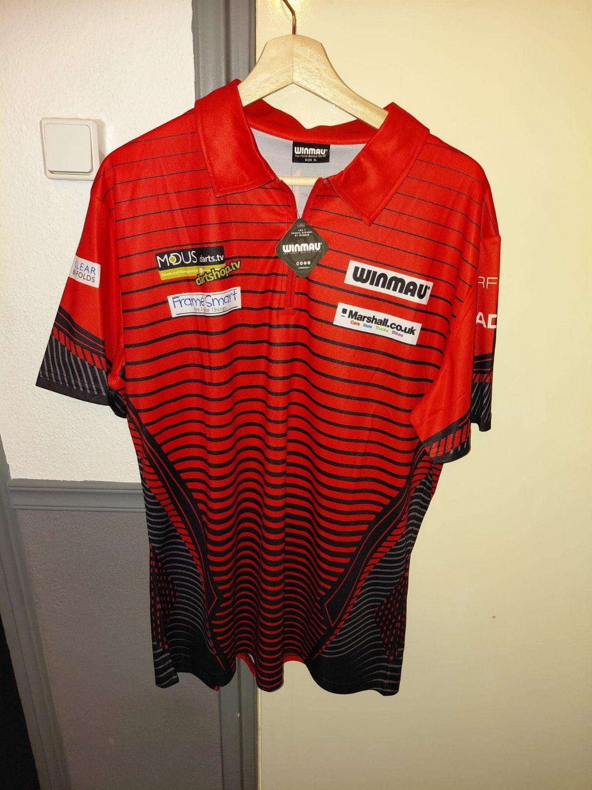 Winmau The Rockstar Daryl Gurney dartsshirt maat XL, Ophalen of Verzenden, Winmau, Maat 56/58 (XL), Nieuw