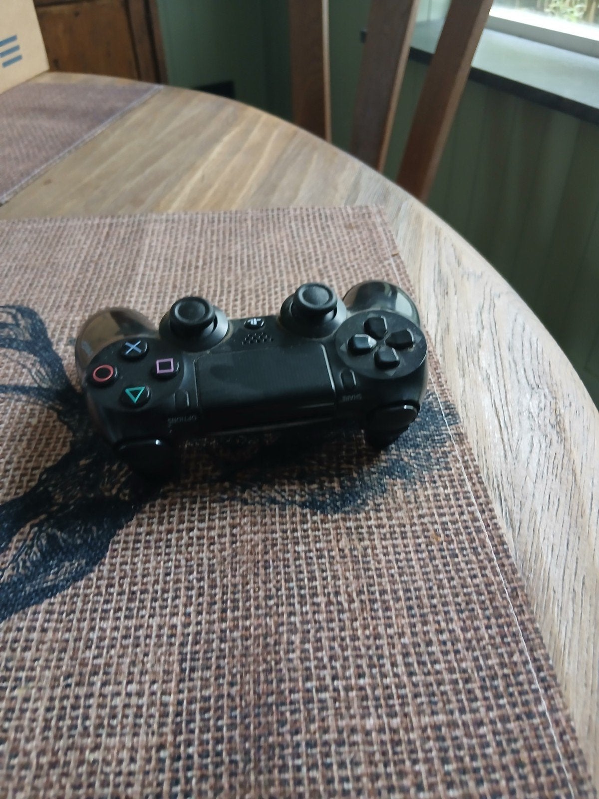 Sony PlayStation 4 DualShock 4 Controller Zwart, Gebruikt, Ophalen of Verzenden, Controller, PlayStation 4