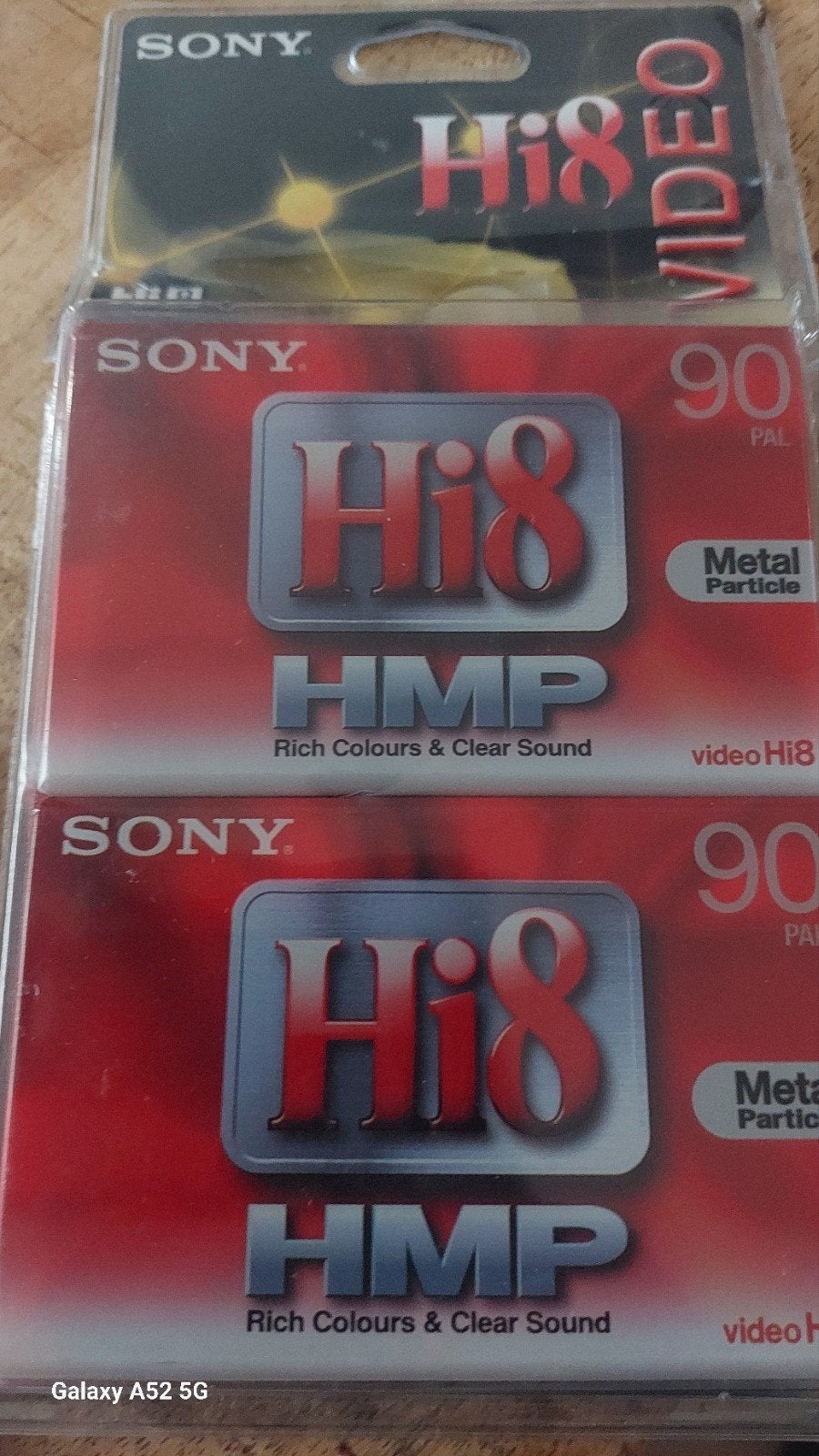 Sony Hi8 HMP 90 Videobanden (2 stuks), Ophalen, Accessoire