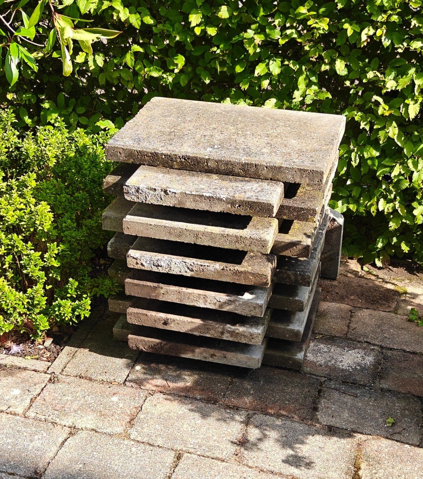 Betontegels 60x40x5, Tuin en Terras, Ophalen, Gebruikt, Overige materialen
