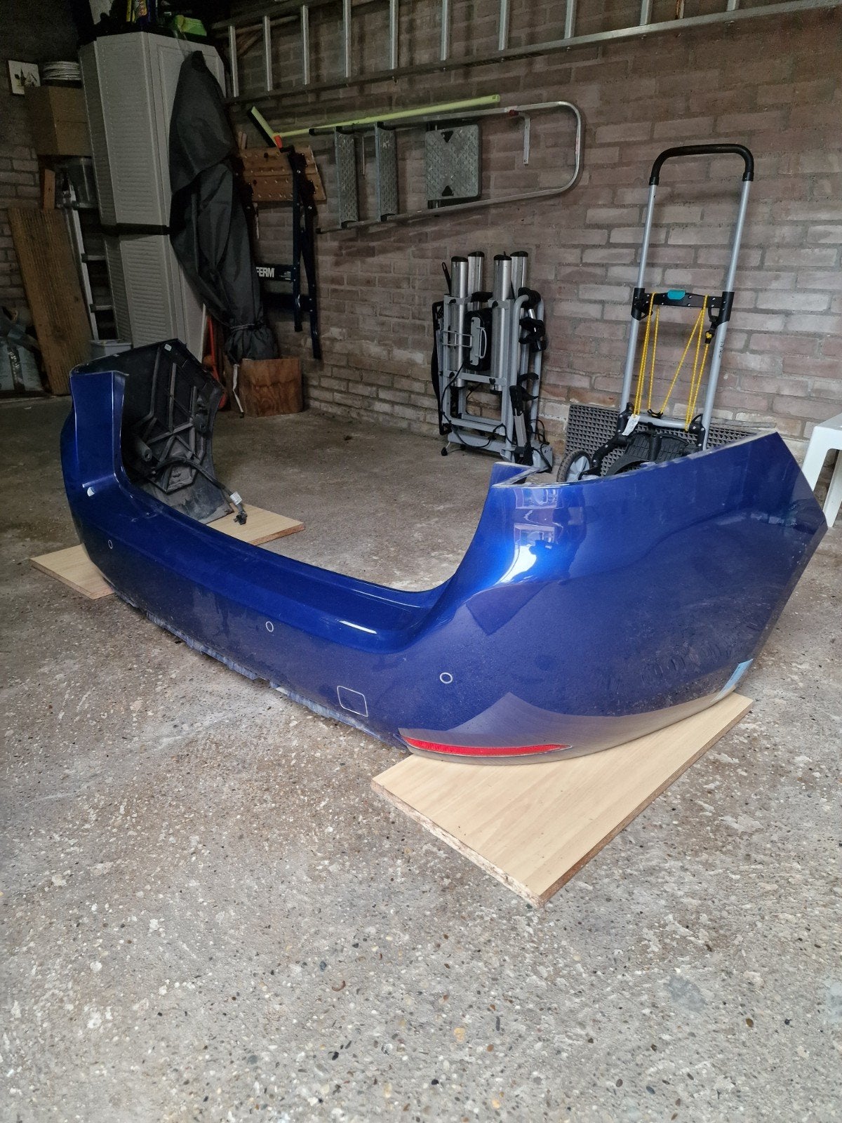 Achterbumper Peugeot 308 SW T9 2013-2021, Ophalen, Gebruikt, Achter, Bumper