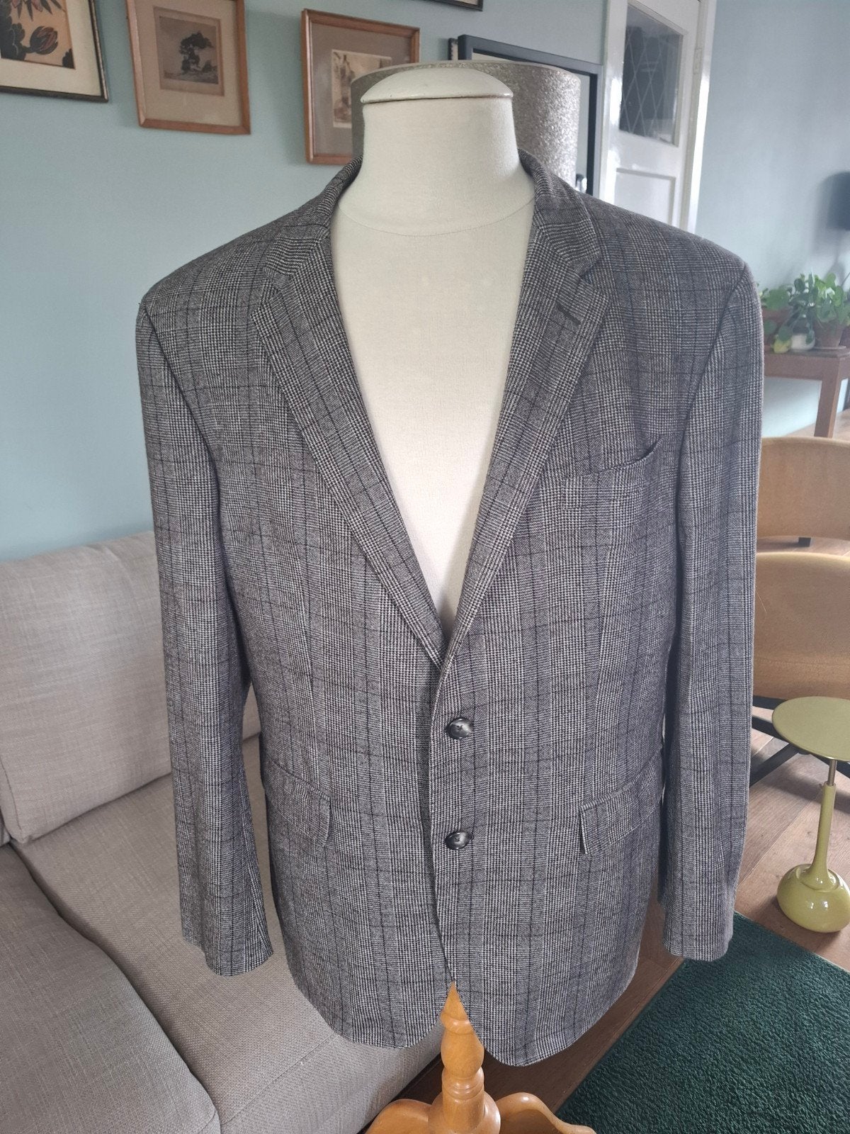 blazer van Tommy Hilfiger maat 52, Kleding | Heren, Maat 52/54 (L), Bruin, Tommy Hilfiger, Ophalen of Verzenden