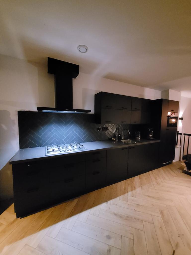 Keukenrenovatie/keuken wrappen met Interieurfolie, Ophalen, Nieuw, Overige typen, Met kookeiland