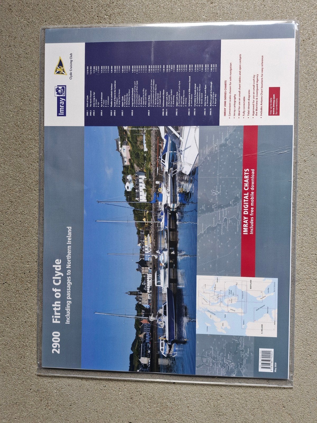 Imray 2900 Firth of Clyde Zeekaart - 2020 Editie, Boeken, Verenigd Koninkrijk, Imray, Laurie, Norie & Wilson Ltd, 2000 tot heden