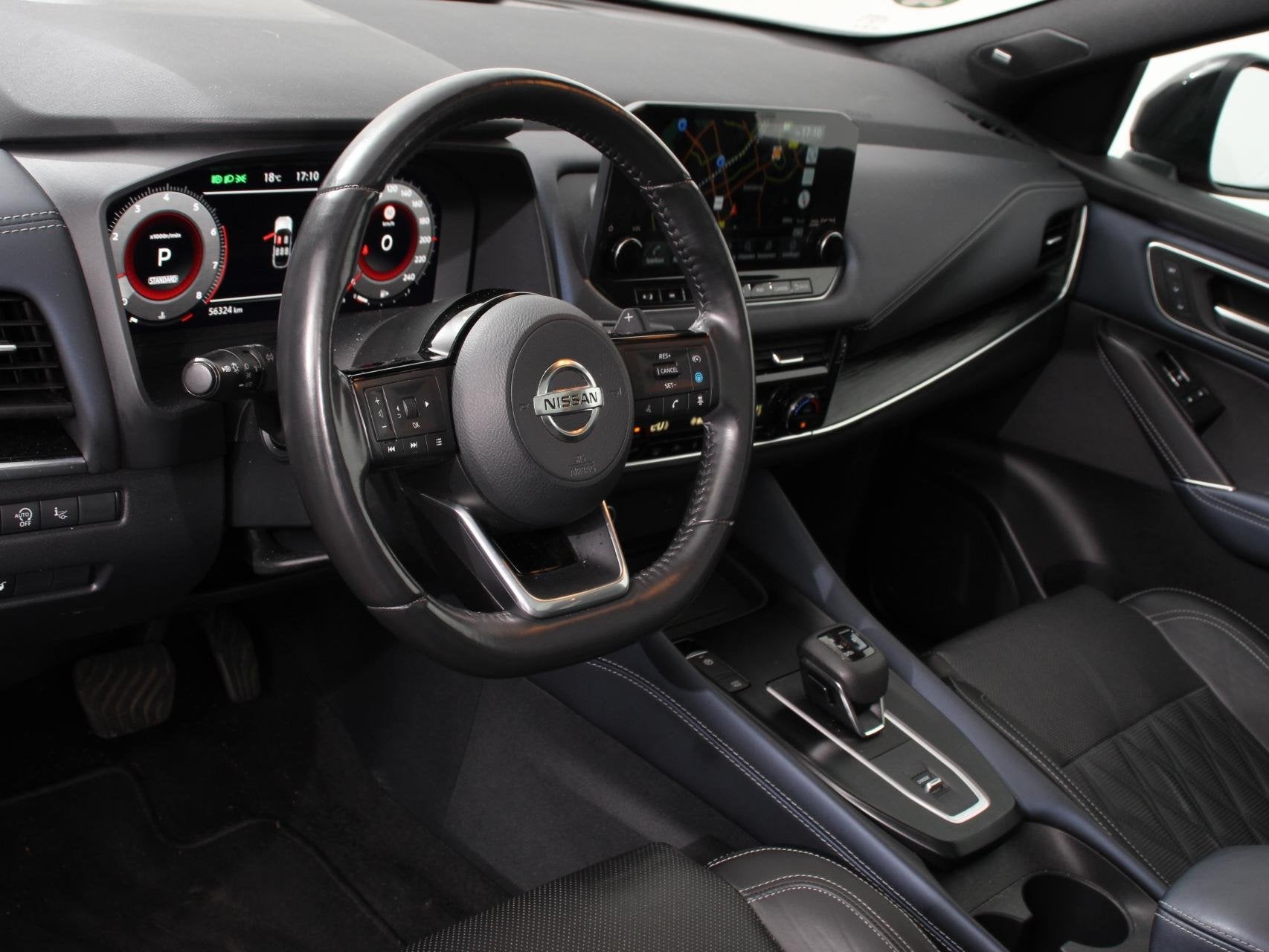 Nissan Qashqai 1.3 MHEV Xtronic Tekna Plus Navigatie Climate, Euro 6, Leder, Bedrijf, 162 pk