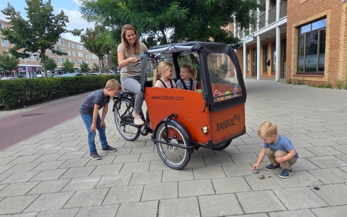 :Back2school ACTIE: Babboe Big 4 kinderen
