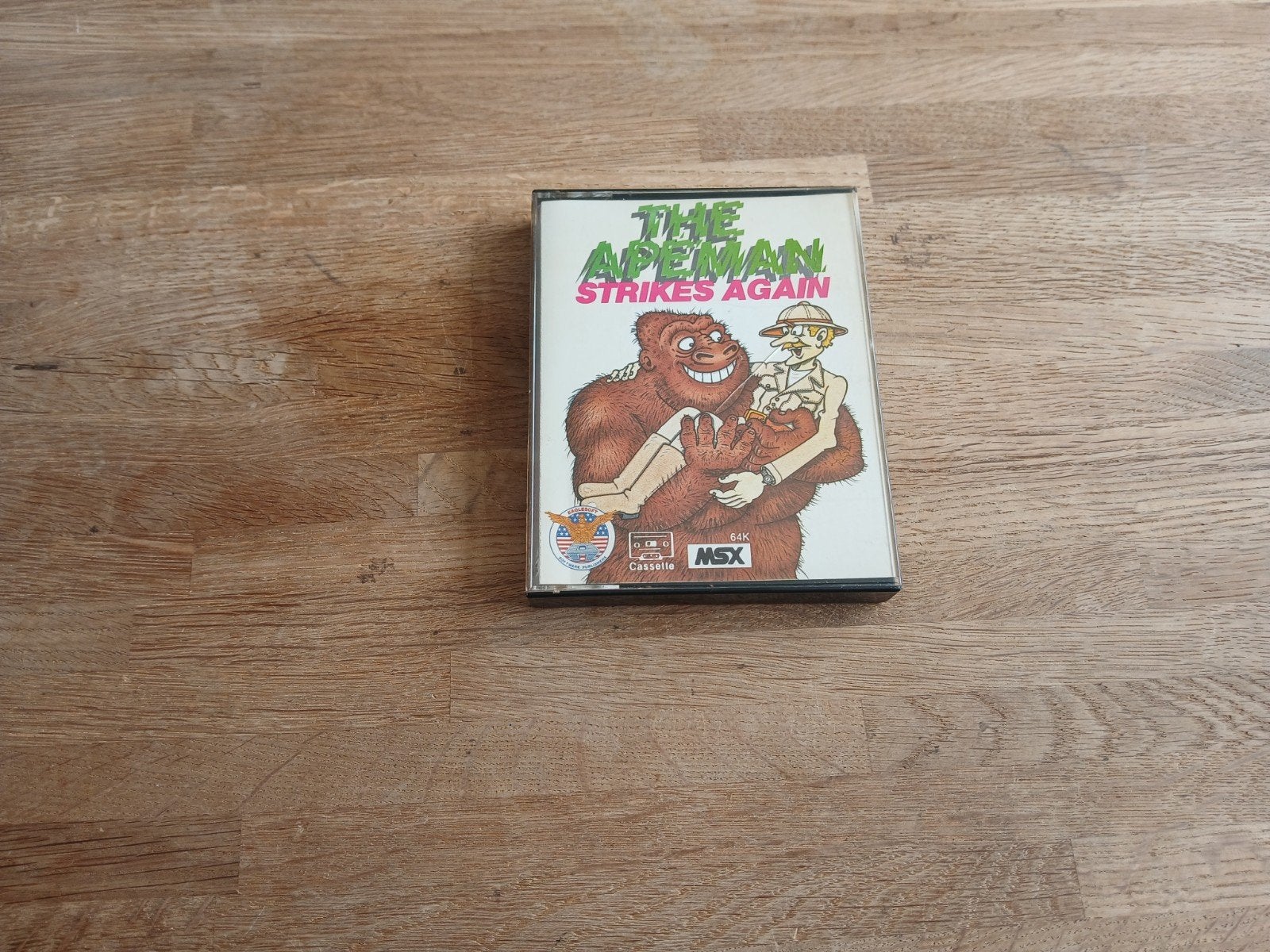 The apeman strikes again msx, Computers en Software, Ophalen