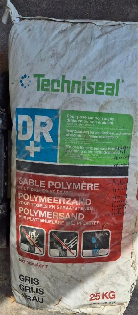 Polymeerzand Techniseal twee zakken voegzand, Tuin en Terras, Zand, Ophalen, Voegzand