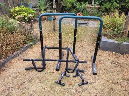 calisthenics thuis workout set., Ophalen, Zo goed als nieuw, Armen, Overige typen