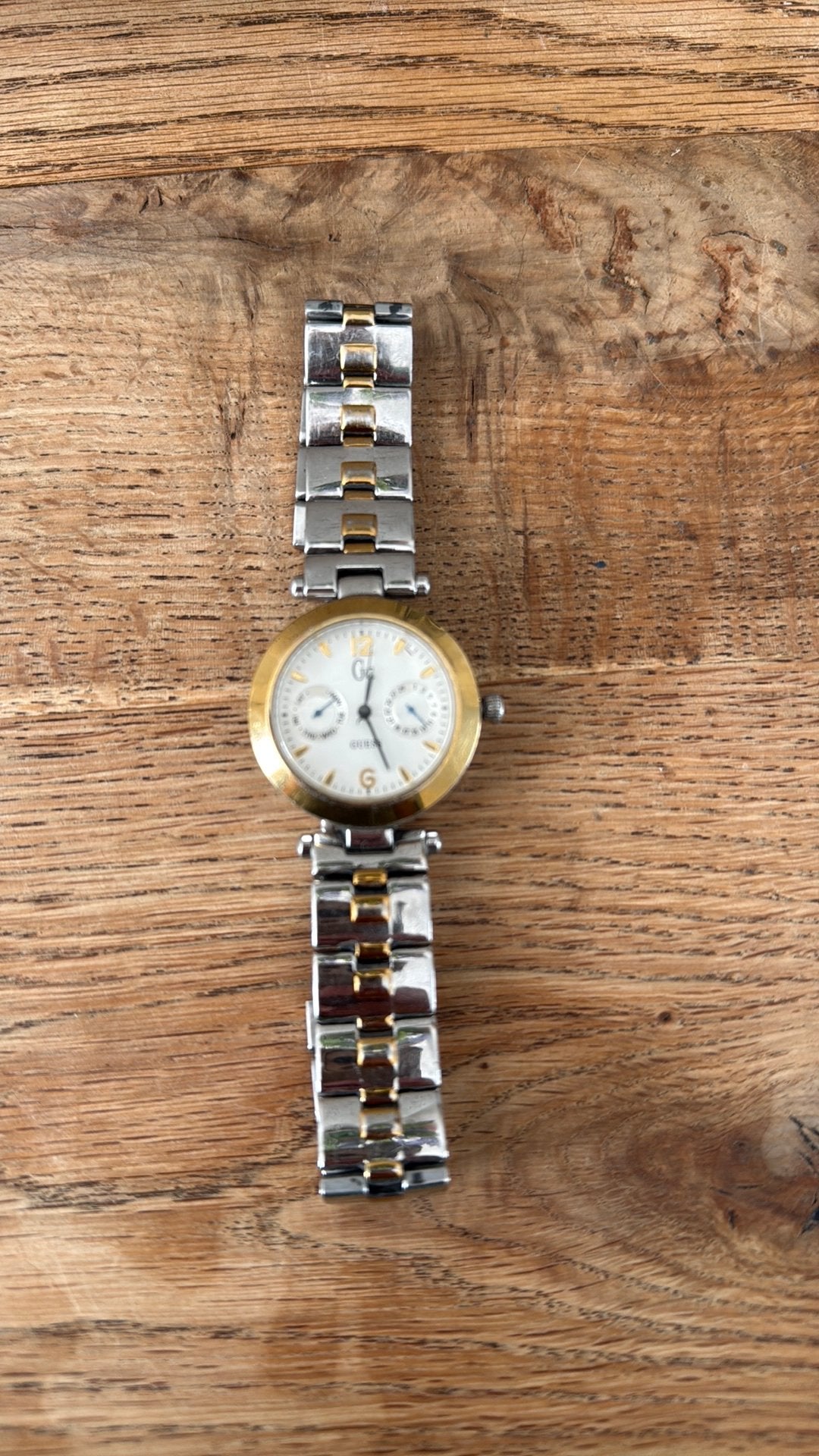 Guess dames horloge, Ophalen of Verzenden, Zo goed als nieuw, Staal, Guess