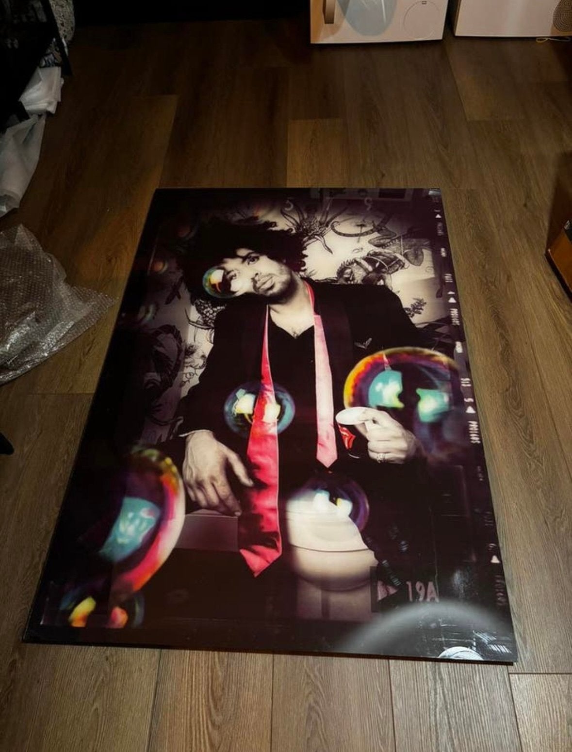 Portret Prince Cobra Art (Plexiglas)Limited Edition, Ophalen, Kunststof, Ophangklaar, Overige technieken