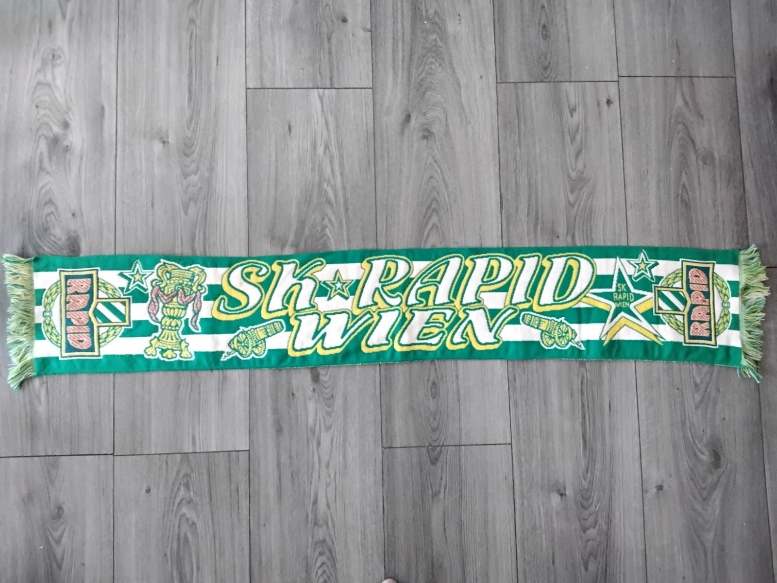 sjaal rapid wien, Ophalen of Verzenden, Buitenlandse clubs, Vaantje of Sjaal