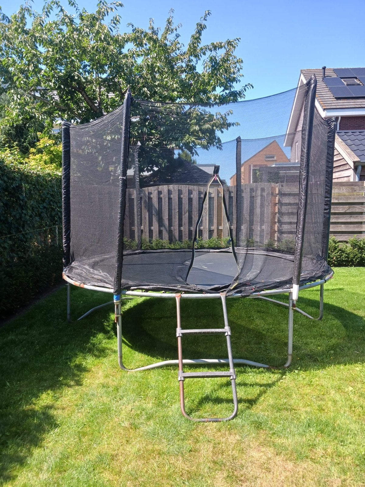 Trampoline, Ophalen, Gebruikt