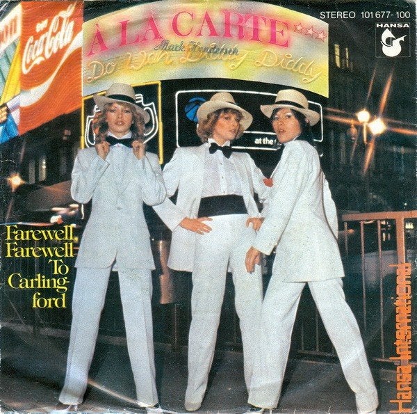 A La Carte - Do Dah Diddy Diddy, Gebruikt, Verzenden, 7 inch, Dance en House