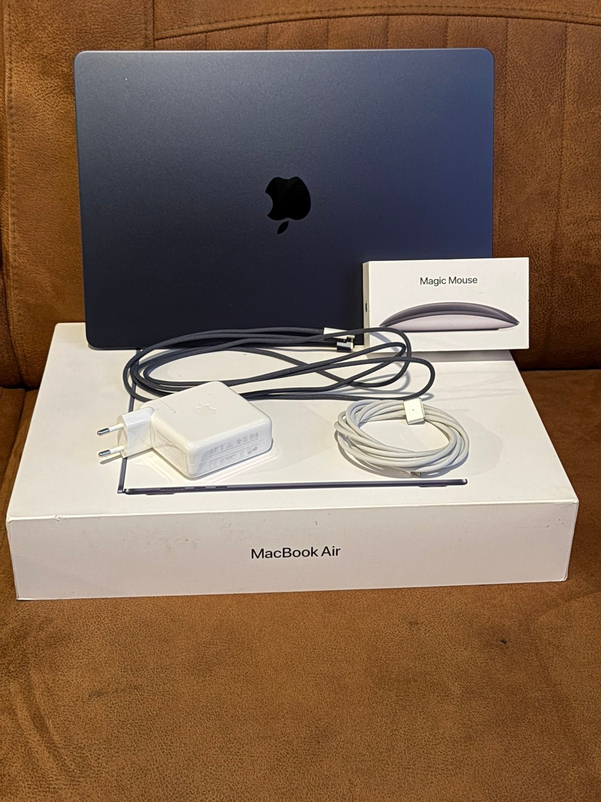 Macbook Air 15 M4 16/256 100%, Als nieuw, garantie + extra