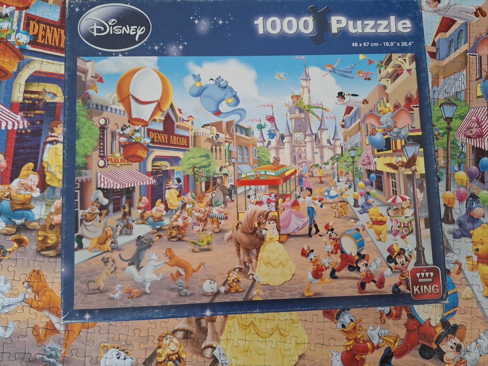Disney 1000 stukjes puzzel. King, Ophalen, Gebruikt