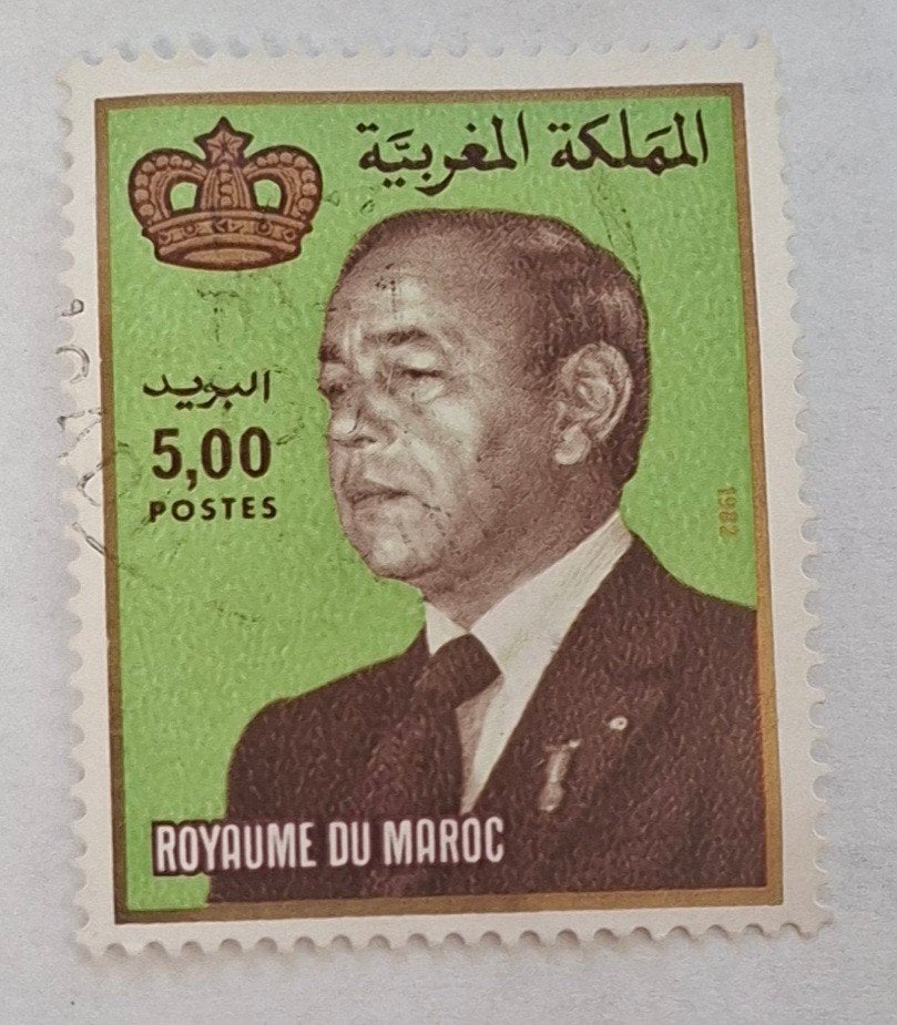 Marokko Postzegel (B3-P26), Postzegels en Munten, Postzegels | Afrika, Gestempeld, Marokko, Ophalen of Verzenden