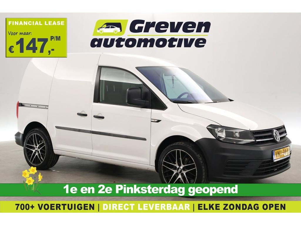Volkswagen Caddy 2.0 TDI | Airco | Cruise | Elektrpakket | S, Auto's, Stof, Gebruikt, Euro 6, 4 cilinders