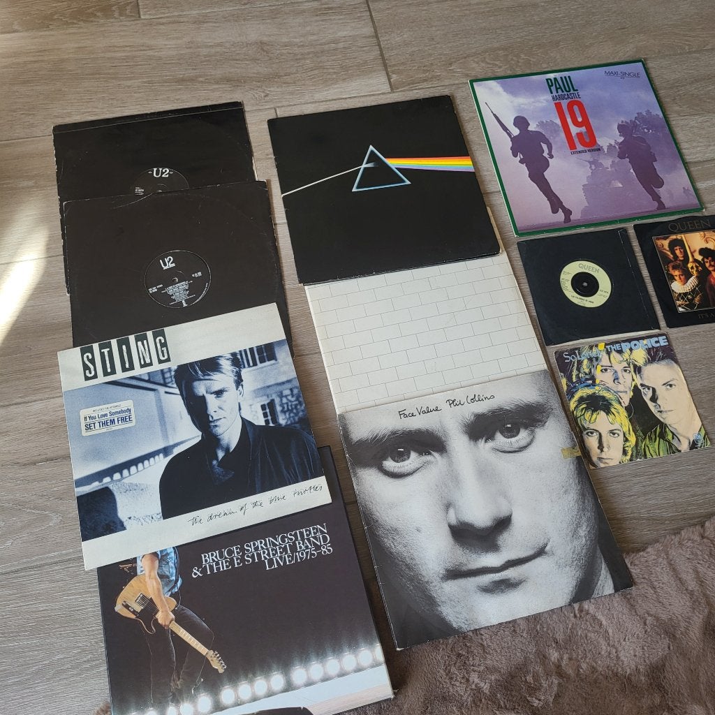 Vinyl lp's pink floyd, u2, sting etc, LP, Gebruikt, Pop, Limited edition