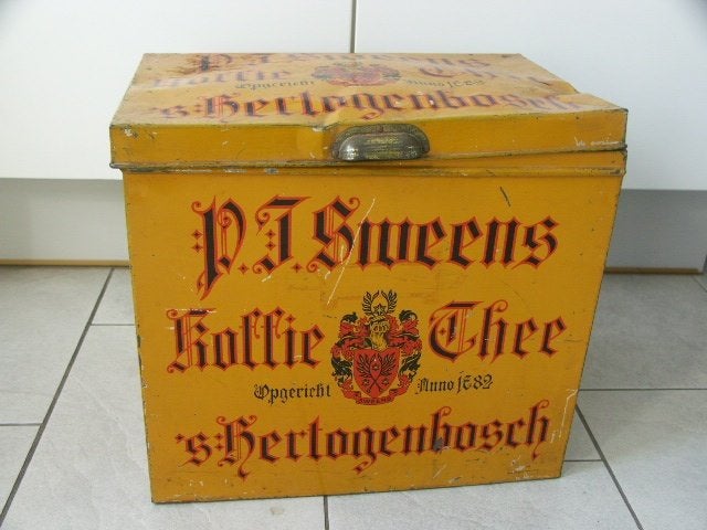 Koffie / Thee blik, Verzamelen, Ophalen of Verzenden, Gebruikt, Koffie, Overige merken