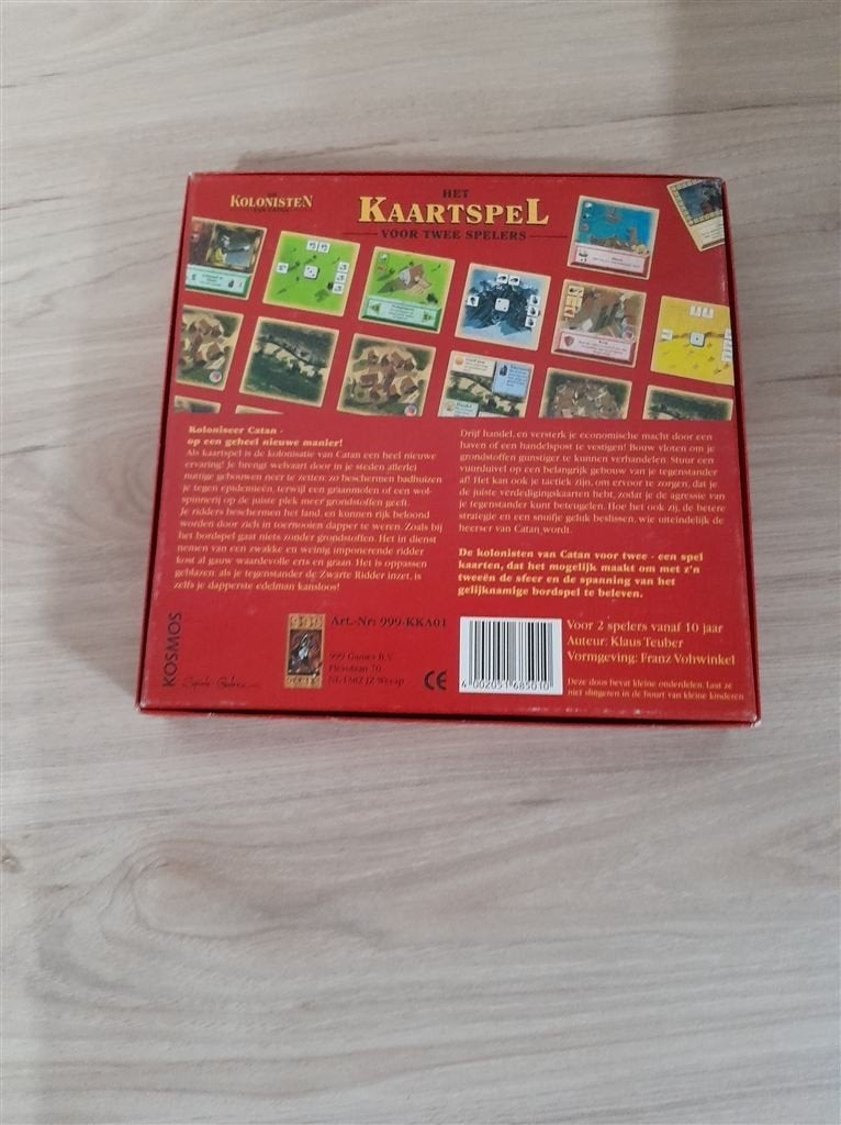 Kolonisten van catan het kaartspel - 999 games - s3129, Verzenden, Zo goed als nieuw