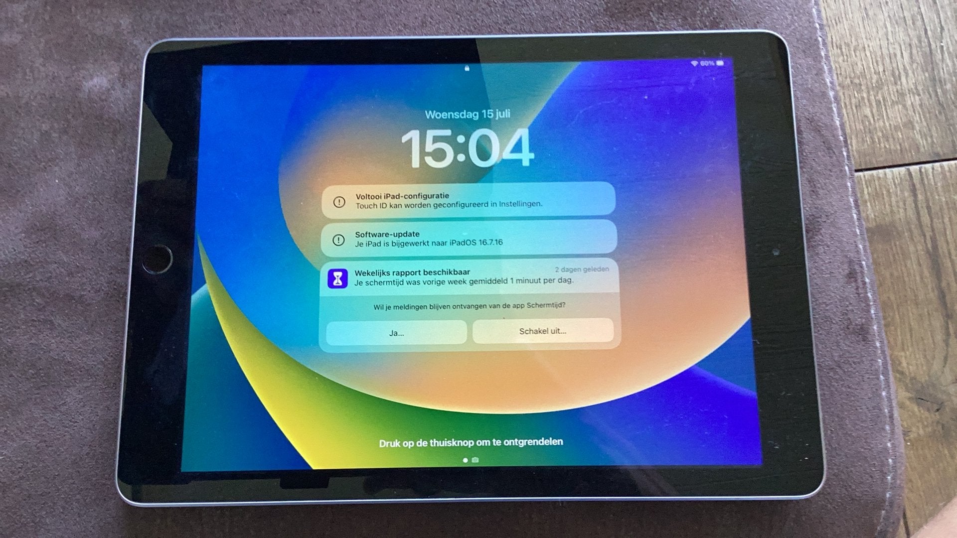 Te koop ipad 2017, 9,7 inch retina scherm. 128 GB, Computers en Software, Apple iPads, 10 inch, Apple iPad, Zwart, Ophalen of Verzenden