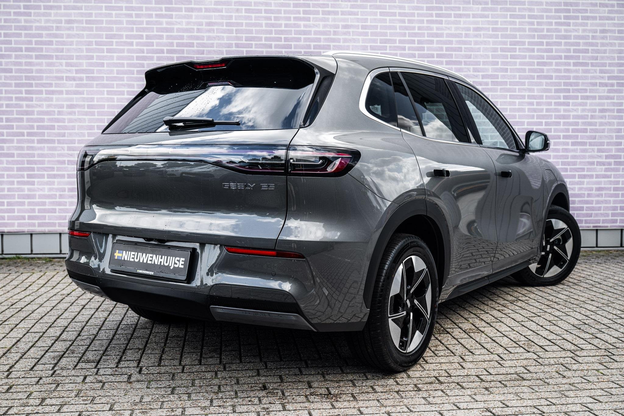 Geely E5 Pro+ 68 kWh | Apple carplay | Adaptive Cruise Contr, Auto's, 750 kg, Blauw, SUV of Terreinwagen, Zilver of Grijs