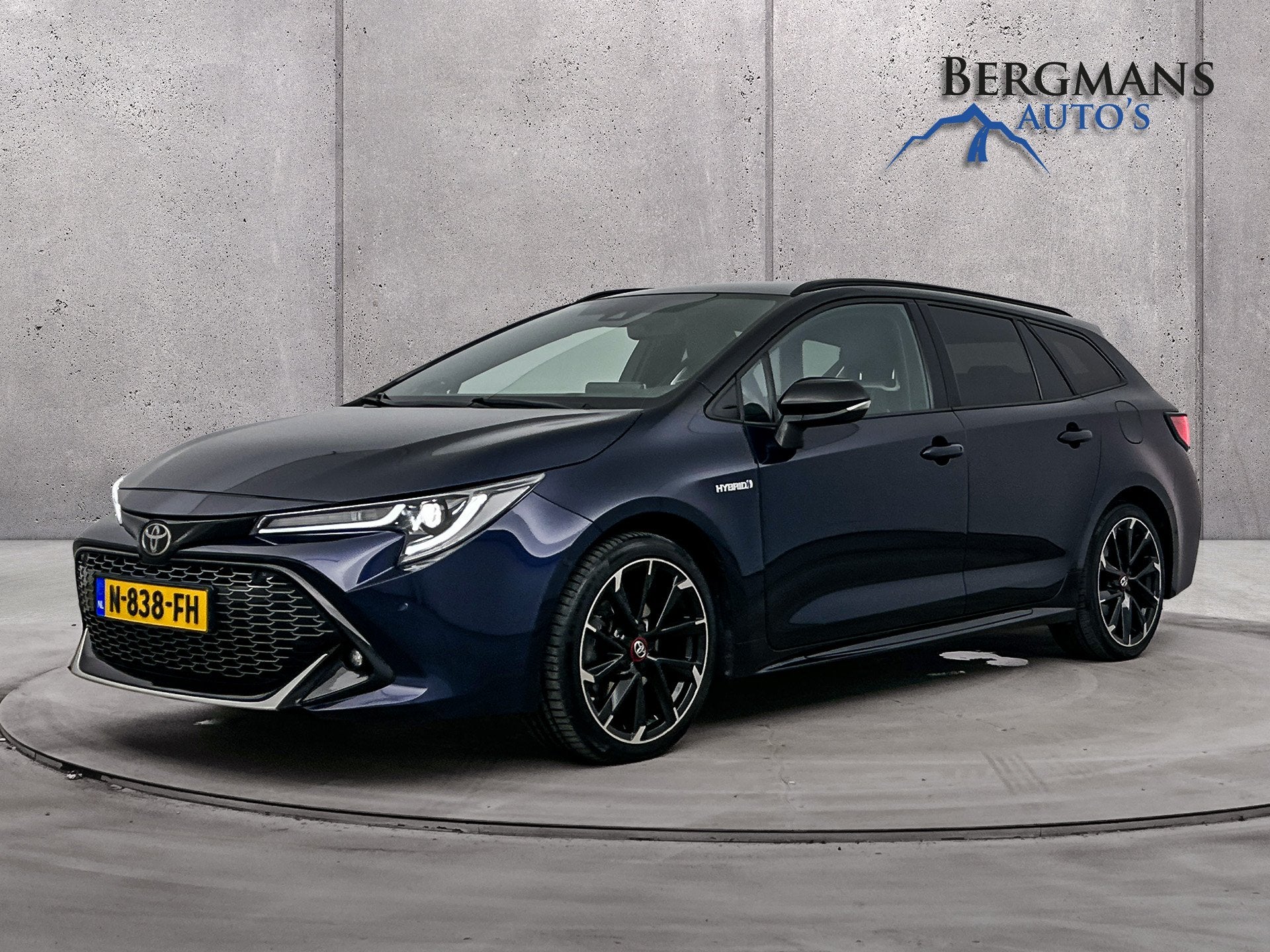 Toyota Corolla Touring Sports - 2.0 Hybrid Business GR-Sport, 450 kg, Gebruikt, 4 cilinders, Blauw