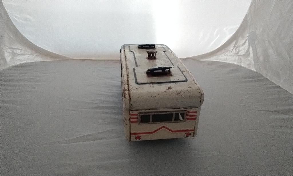 Antiek blikken caravan merk SSS, Ophalen of Verzenden