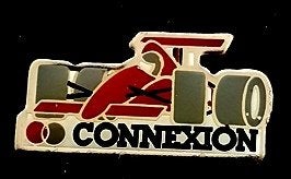 Connexion racewagen pin, Verzenden, Nieuw, Transport, Speldje of Pin
