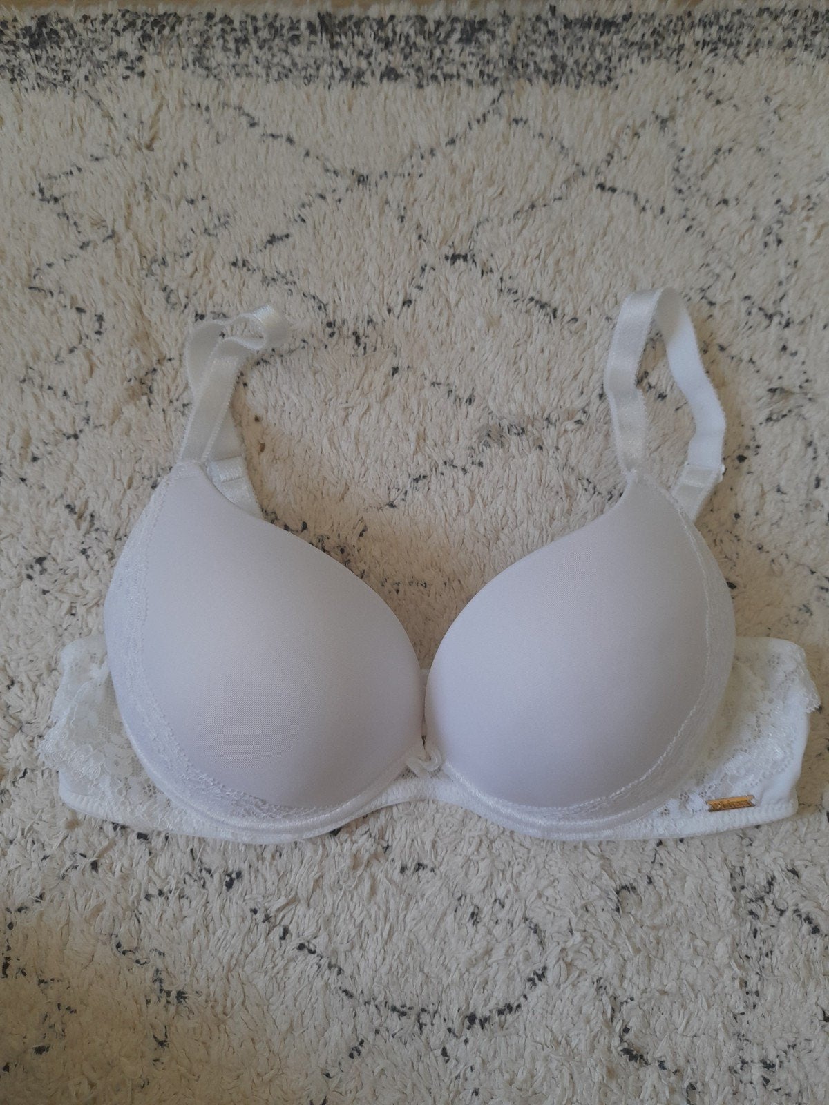 Witte Livera push-up bh, maat 85B, Livera, Ophalen of Verzenden, Wit, BH