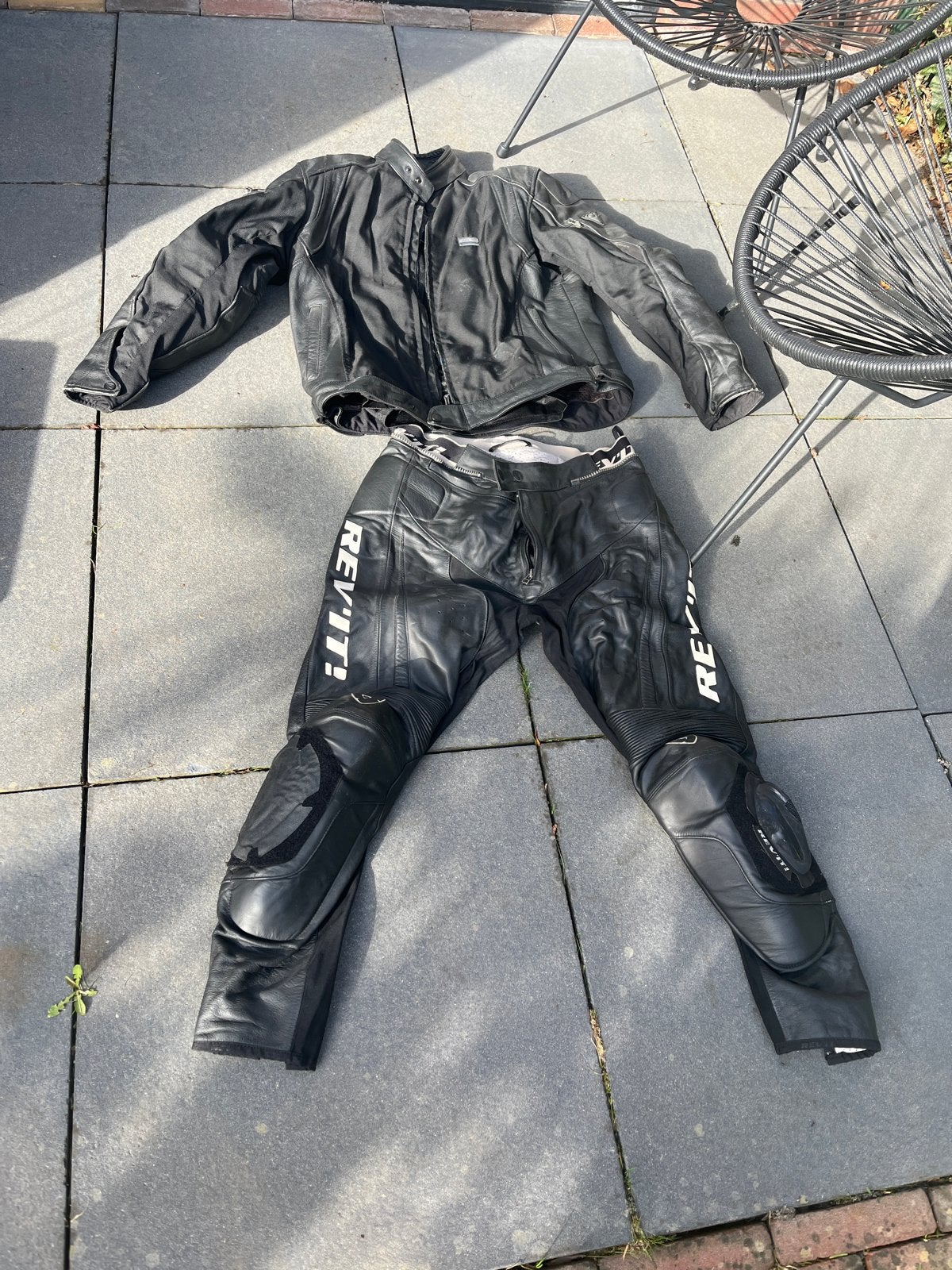 Revit Motorpak mt 56 (jas & broek) - 2e hands, Motoren, Kleding | Motorkleding, Ophalen of Verzenden, Tweedehands, Heren, Combipak