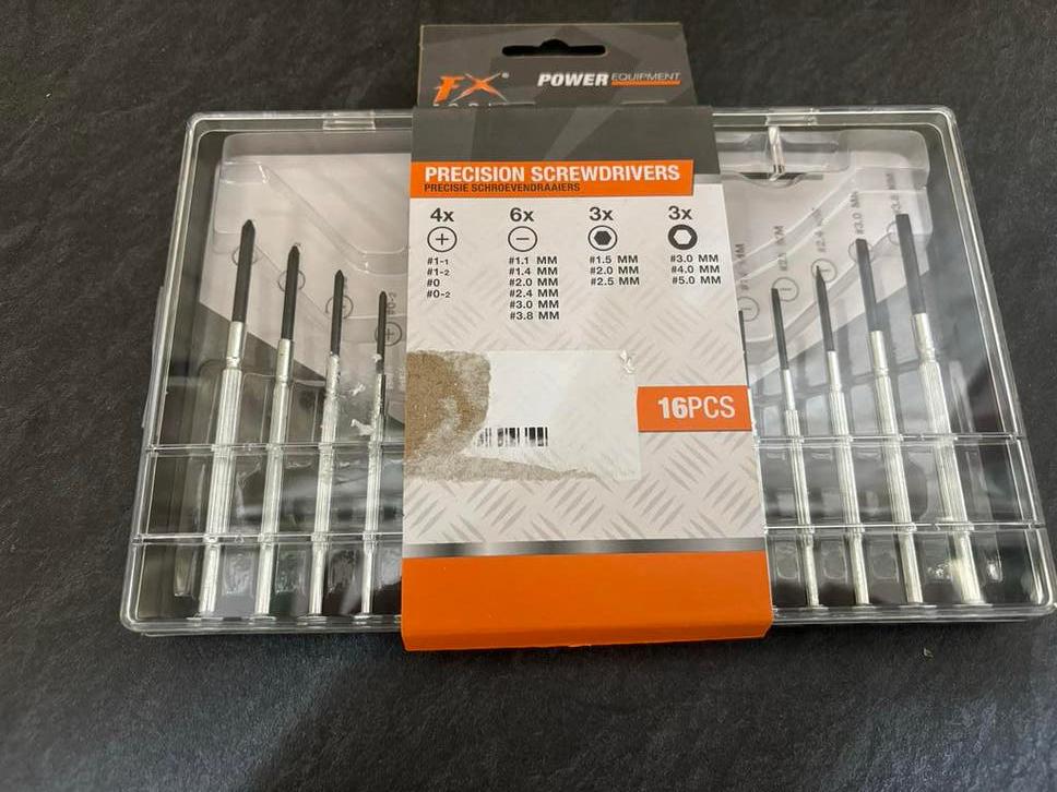 Precisie Schroevendraaier Set 16-delig, Ophalen of Verzenden, Nieuw