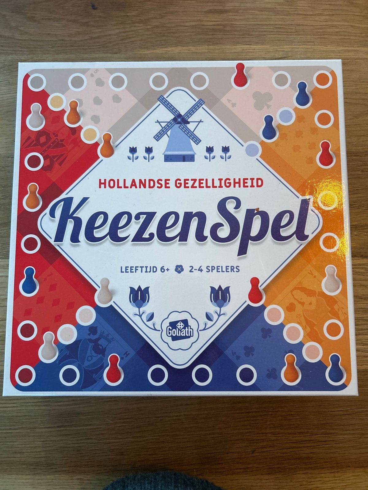 Keezen Spel - Hollands gezelschapsspel voor 2-4 spelers, Drie of vier spelers, Ophalen of Verzenden, Zo goed als nieuw