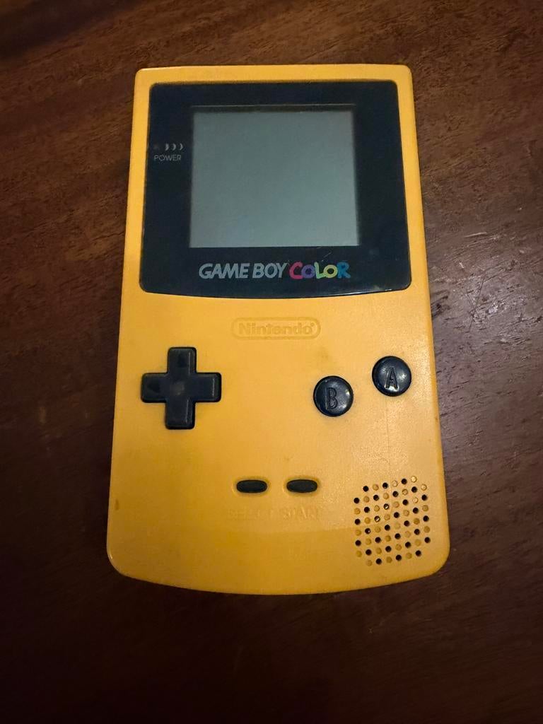 Nintendo Gameboy Color met drie games, Ophalen, Gebruikt, Game Boy Color, Met games