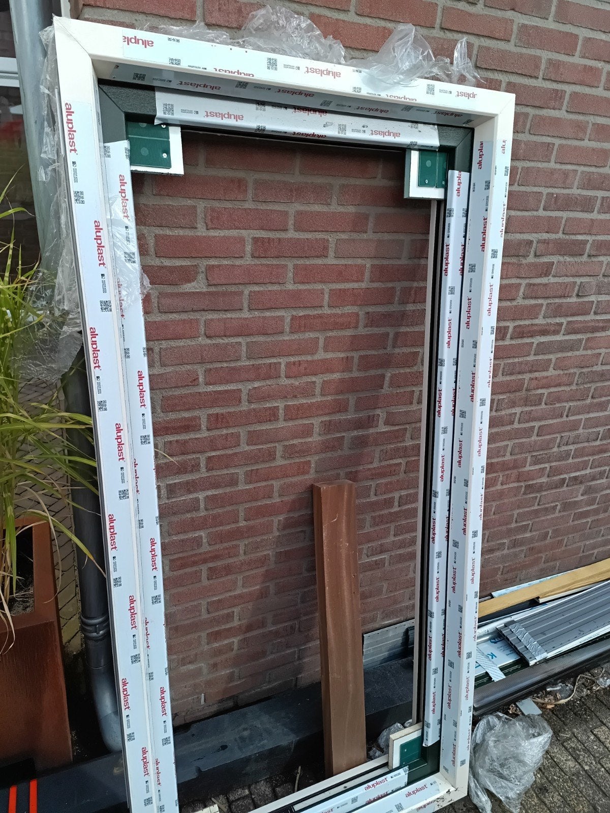draaikiep raam/deur, Doe-het-zelf en Verbouw, Kozijnen en Schuifpuien, Kunststof, Deurkozijn, Nieuw, 150 tot 225 cm