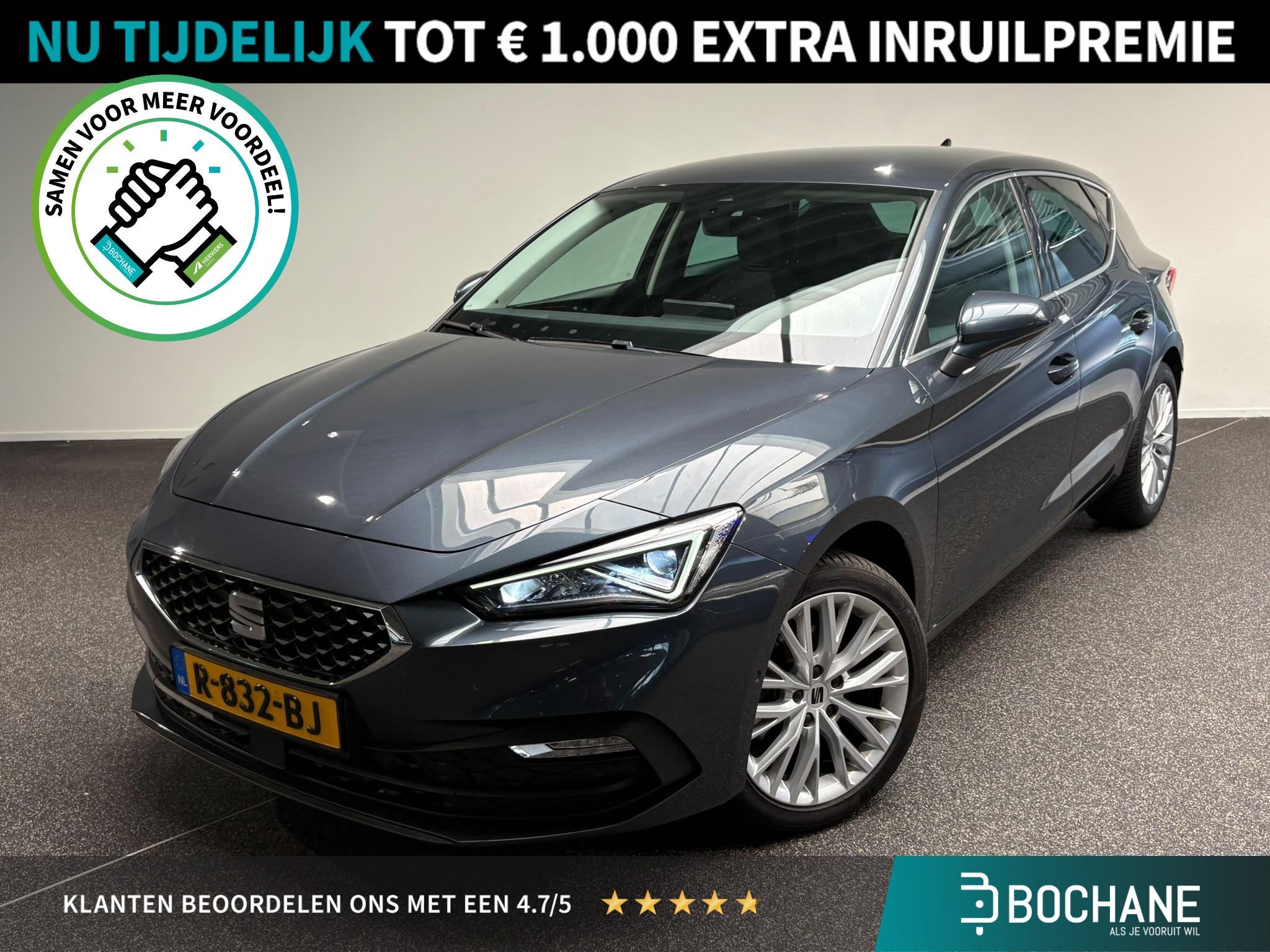 SEAT Leon 1.5 eTSI FR Business Intense | Camera | Stoelverwa