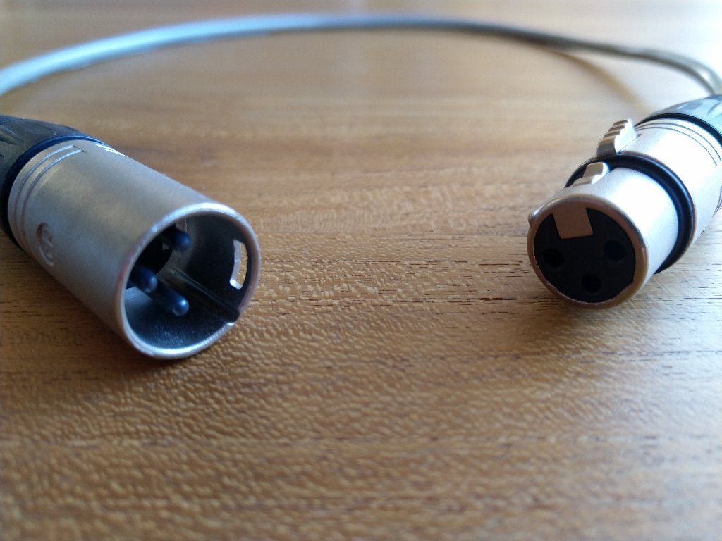 Audio Note AN-V (0,6m XLR) interlink, Ophalen of Verzenden, Zo goed als nieuw, Minder dan 2 meter, Interlink-kabel