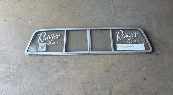 1967-1972 Ford Pick-up F-series achter schuifraam, Ophalen, Gebruikt, Ford USA